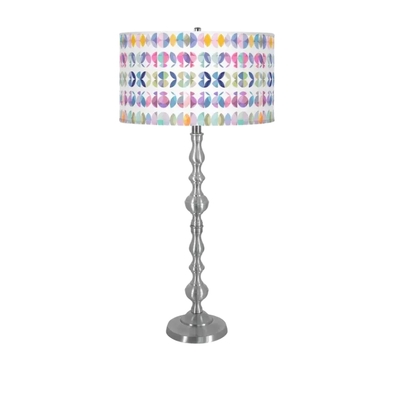 Nashville buffet lamp - silver base - sbc-nashville-nickel-popshop - Thumbnail 4