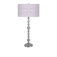 Nashville Buffet Lamp - Silver Base - SBC-NASHVILLE-NICKEL-POPSHOP - Thumbnail 3