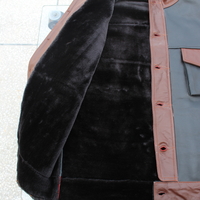 Jumanji The Next Level Smolder Bravestone Dwayne Johnson Leather Vest Jacket Motorcycle - Thumbnail 5