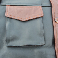 Jumanji The Next Level Smolder Bravestone Dwayne Johnson Leather Vest Jacket Motorcycle - Thumbnail 8