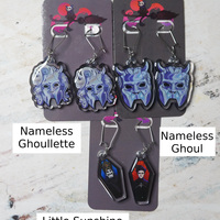 Ghost Themed Earrings - Thumbnail 1