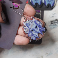 Ghost Themed Earrings - Thumbnail 4