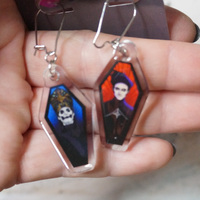 Ghost Themed Earrings - Thumbnail 3