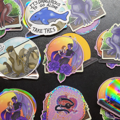 Hell's belles mystery sticker packs