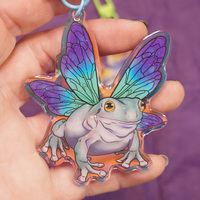 Blue Frog or Shroom Toad Key-Chains  - Thumbnail 2