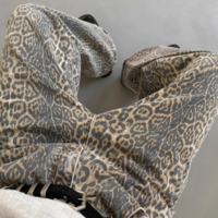 Women's Retro Camo Leopard Jeans A VOL.2 - Thumbnail 4