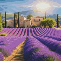 Country Villa Cross Stitch Pattern - Thumbnail 1