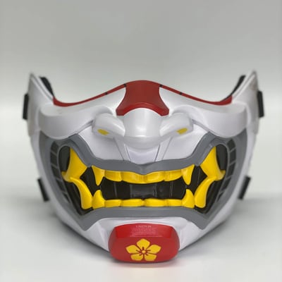 Rx half mask -human size - by 2petalrose