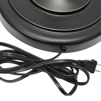 Lalia Home Homely Traditional Valletta 3 Piece Metal Lamp Set (2 Table Lamps, 1 Floor Lamp) - LHS-1007-RZ - Thumbnail 5