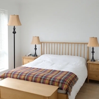 Lalia Home Homely Traditional Valletta 3 Piece Metal Lamp Set (2 Table Lamps, 1 Floor Lamp) - LHS-1007-RZ - Thumbnail 7