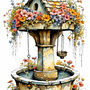 Wishing Well Cross Stitch Pattern-2