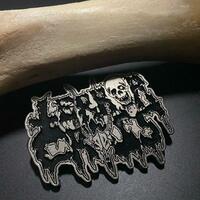 Terror Cross Logo Metal Pin - Thumbnail 1