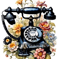 Telephone Cross Stitch Pattern - Thumbnail 2