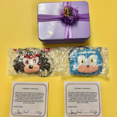 Blake & bubbles 3d printed medallion set