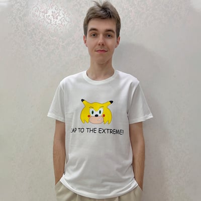 Zap to the extreme sonichu t-shirt