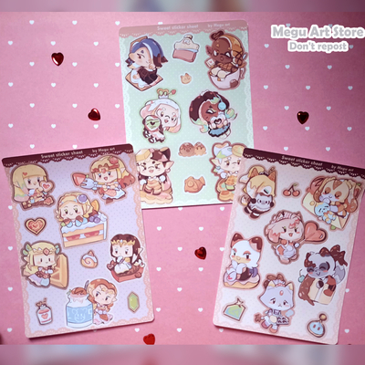 Sweet sticker sheets - Thumbnail 5