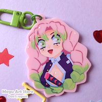 Girls solid acrylic keychains - Thumbnail 1