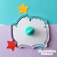 Smol dragon acrylic pin - Thumbnail 2