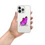 Clear Case for iPhone "Aesthetic Butterfly"-5
