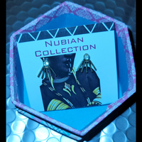 Amen-Ra RHINESTONE POST STYLE EARRINGS By Nubian Collection Artwear 🎨 - Thumbnail 2