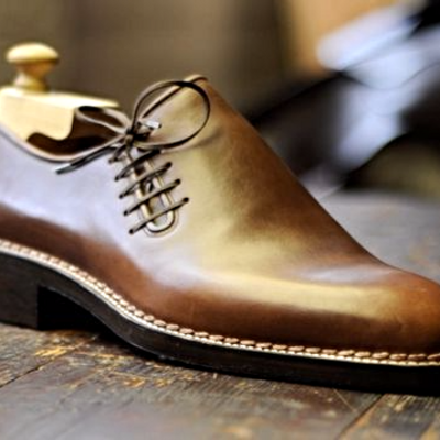 New handmade men french luxury unique lace up leather dress shoes, männerschuhe - Thumbnail 2