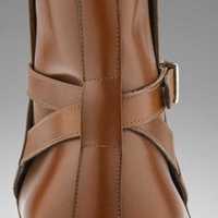 HANDMADE BROWN COLOR LEATHER BOOT, MEN LEATHER BOOT - Thumbnail 1
