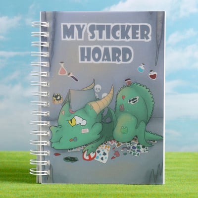 Reusable sticker books