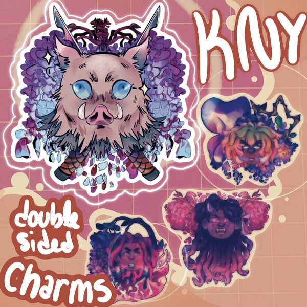 Demon Slayer Charms (Kamaboko squad)