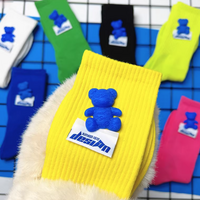 *Free Shipping*SMILE BEAR SOCKS - Thumbnail 2
