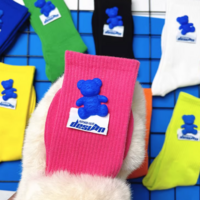 *Free Shipping*SMILE BEAR SOCKS - Thumbnail 4