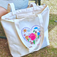 *Free Shipping*YOU ARE MY TULIP TOTE BAG - Thumbnail 5