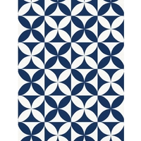 Fleur' Geometric Non-Slip Indoor/Outdoor Rug - FLEUR-9X12 - Thumbnail 1