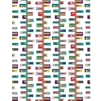 Diamonds' Multi-Color Geometric Non-Slip Indoor/Outdoor Rug - GEMSTONES-9X12 - Thumbnail 2