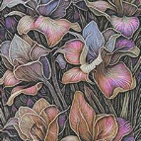 Pretty Flowers Cross Stitch Pattern - Thumbnail 1