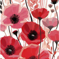 Poppies Cross Stitch Pattern - Thumbnail 2