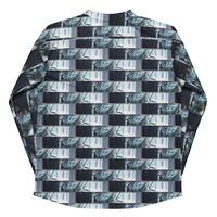 Recycled hockey fan jersey - Interior with palm - Thumbnail 6