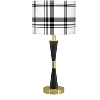 CHARLOTTE TABLE LAMP - CHARLOTTE-MOSAIC-GRANDIOSE-BRASS - Thumbnail 1