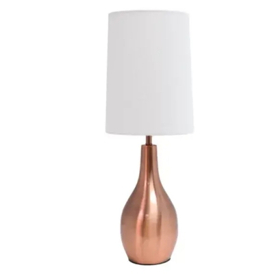 Simple designs 1 light tear drop table lamp - lt3303-rgd - Thumbnail 4