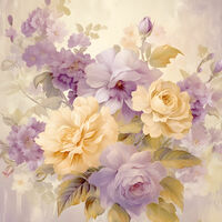 Pastel Colours Cross Stitch Pattern - Thumbnail 2