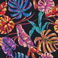 Palm Leaves Cross Stitch Pattern - Thumbnail 1