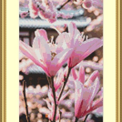 Magnolia cross stitch pattern - Thumbnail 4