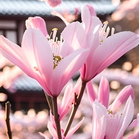 Magnolia Cross Stitch Pattern - Thumbnail 2