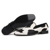 New Handmade Men's Horsehair Loafer Casual Special Occasion Shoes - Thumbnail 1