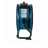 XPOWER X-47ATR 1/3 H-P 3600 CFM Variable Speed Sealed Motor Industrial Axial Air Mover, Blower, Fan with Timer and Power Outlets - X-47ATR - Thumbnail 3