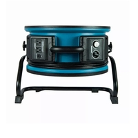 XPOWER X-47ATR 1/3 H-P 3600 CFM Variable Speed Sealed Motor Industrial Axial Air Mover, Blower, Fan with Timer and Power Outlets - X-47ATR - Thumbnail 4