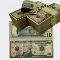  Prop Money 400 Pieces Special Mixed (100 $+ 50 $) Assorted Replica Copy bills for Movie set,video,games,fun,double sided.Full print - Thumbnail 4