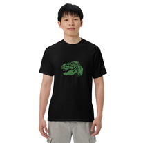 Unisex t-shirt head dinosaur
