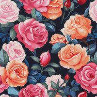In Bloom Cross Stitch Pattern - Thumbnail 1
