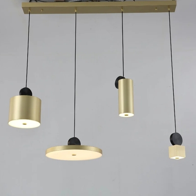 Synnove pendant lamp - rectangular canopy - circular+cube+cylinder - Thumbnail 3