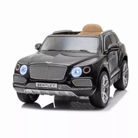 12V Bentley Bentayga 1 Seater Ride on Car - JJ2158-Black - Thumbnail 1